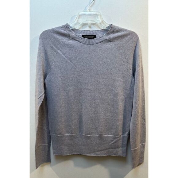 Banana Republic 100% Merino Wool women’s light purple sweater size XS. #36-1685 - Picture 1 of 3